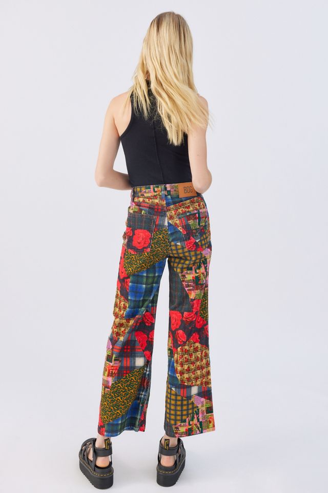 BDG High & Wide Corduroy Printed Pant #2