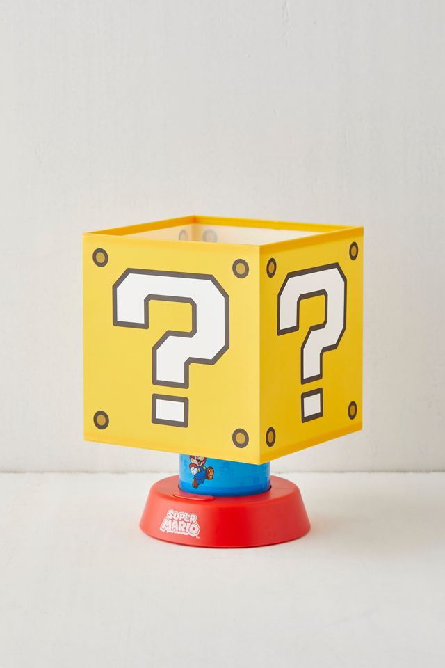 Super Mario Bros. Icon Table Lamp | Urban Outfitters Canada