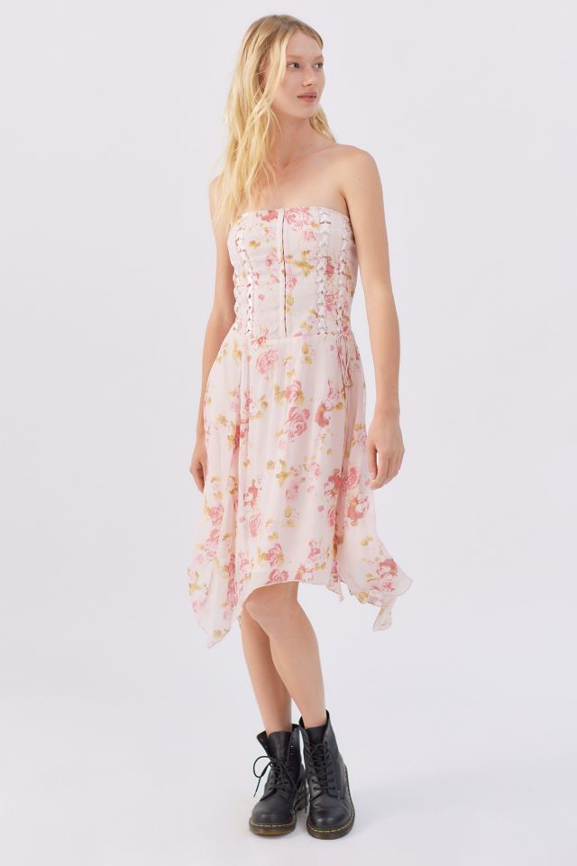 Urban outfitters clearance pink floral dress