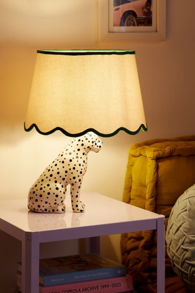 Urban Outfitters Scallop Lamp Shade In Ivory At