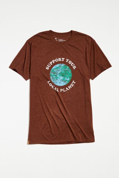 Tentree Support Your Local Planet Tee | Urban Outfitters