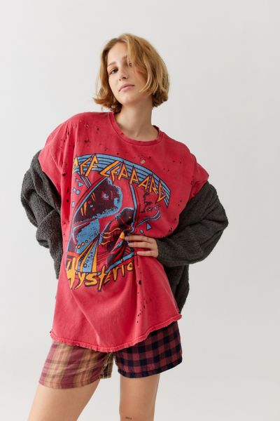 Def leppard clearance t shirt dress