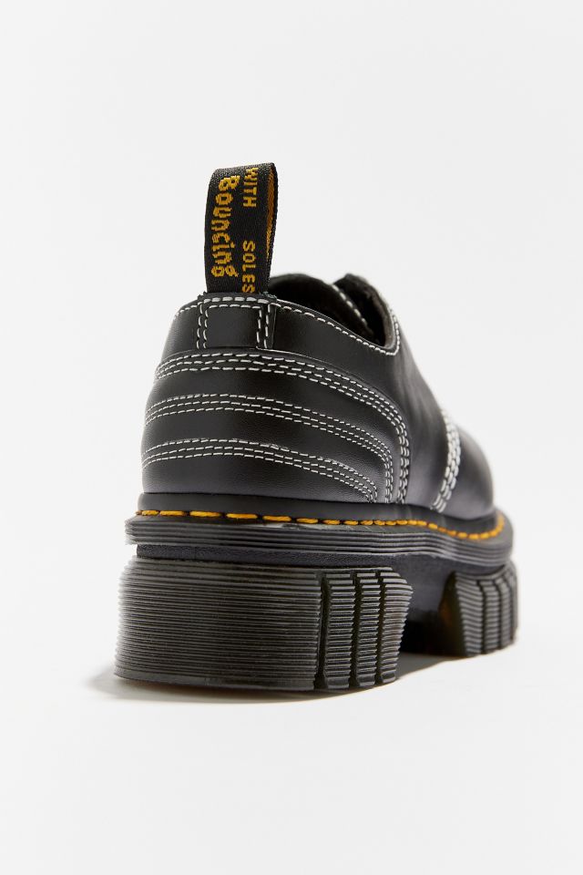 Dr. Martens Audrick White Stitch Leather Platform Oxford #2