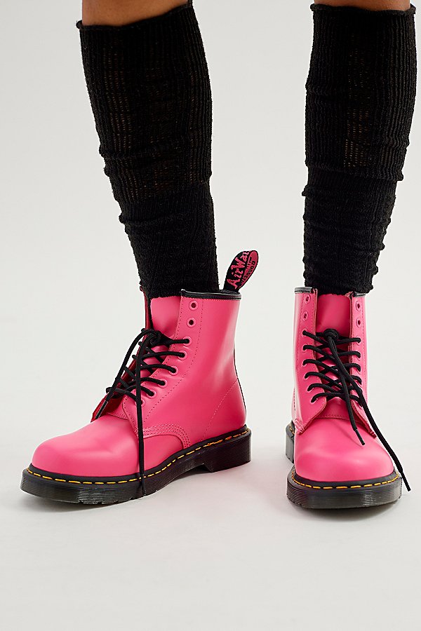 DR. MARTENS' 1460 NEON SMOOTH LEATHER BOOT