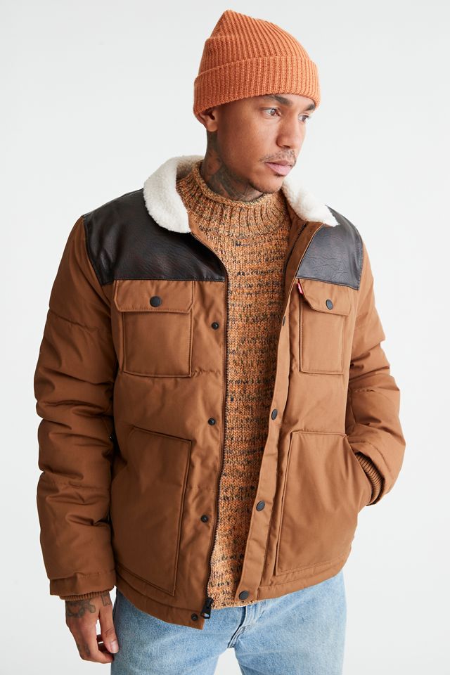 Levi's Out West Faux Leather Jacket | Urban Outfitters
