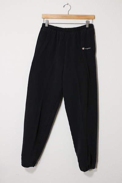 Champion ECO AUTHENTIC sweatpants, men's size M cotton navy blue type Vintage Second Hand