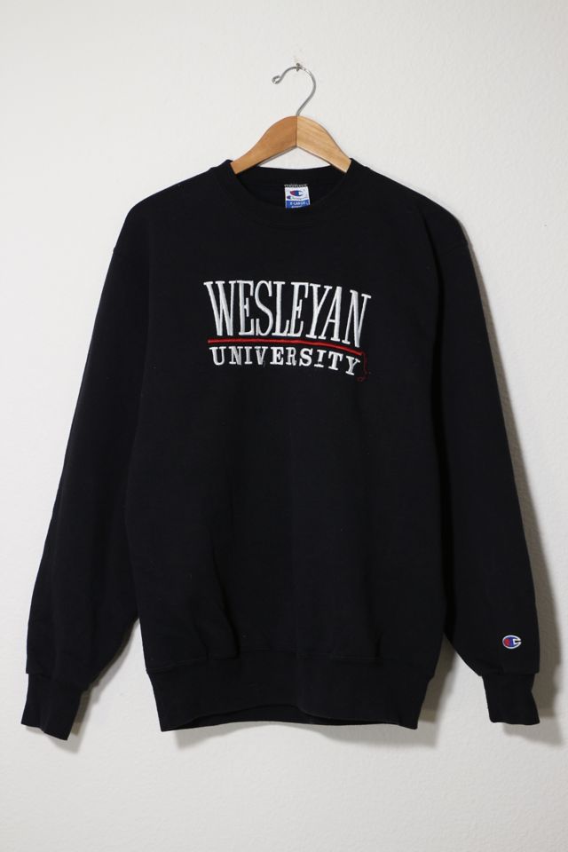 Vintage wesleyan 2024 university sweatshirt