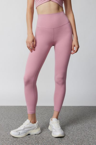 SPLITS59 AIRWEIGHT HIGH-WAISTED 7/8 LEGGING PANT IN PINK, WOMEN'S AT URBAN OUTFITTERS