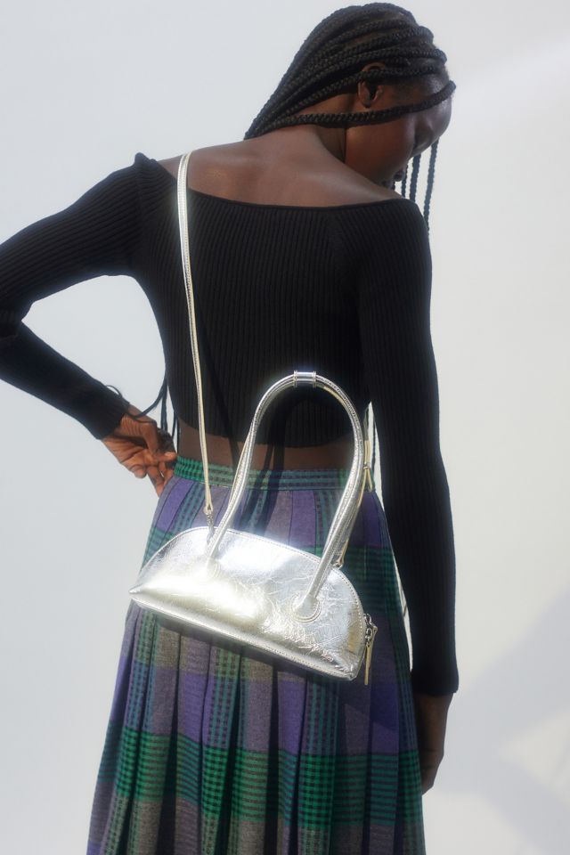 Marge Sherwood Bessette Shoulder + Strap Metallic Bag