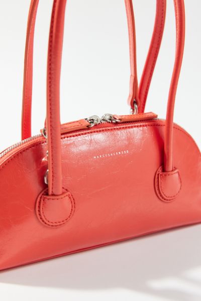 Marge Sherwood Bessette Leather Shoulder Bag in Orange