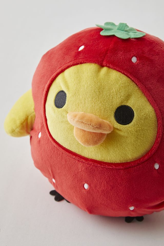 Rilakkuma Strawberry Series Kiiroitori Plushie #3