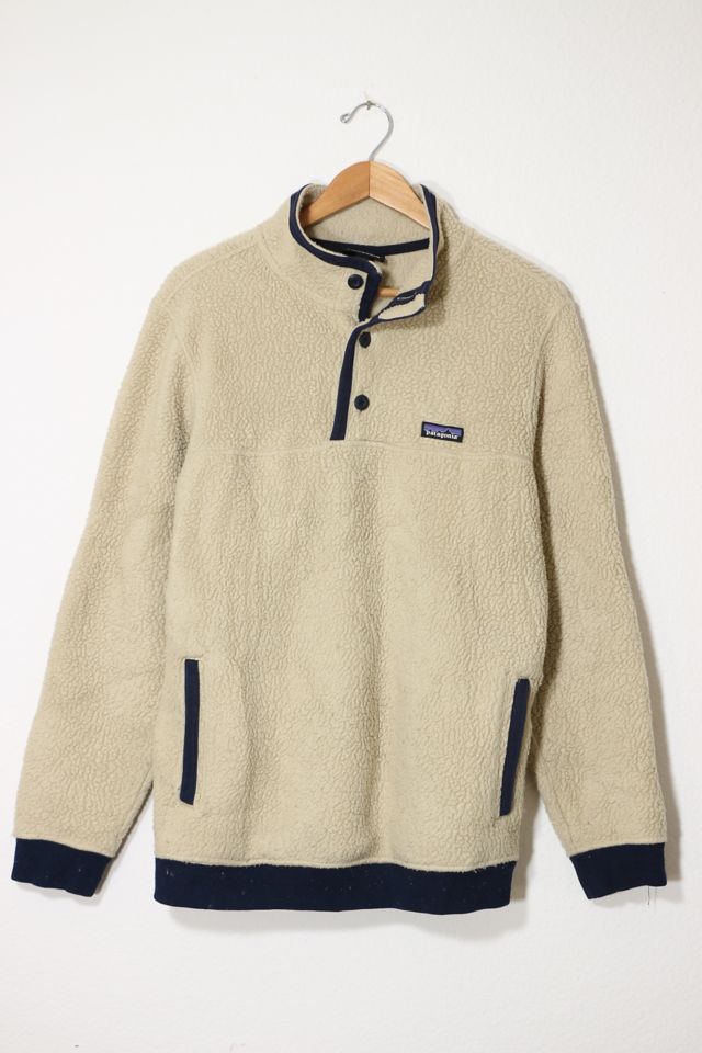 Patagonia men's sherpa pullover best sale