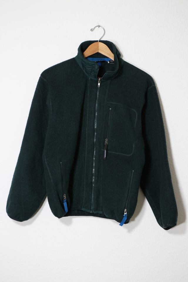 Vintage Patagonia Mock Zip Polar Fleece Jacket Made in USA | Urban ...