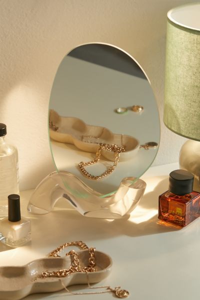 Jenna Resin Tabletop Mirror Product Page