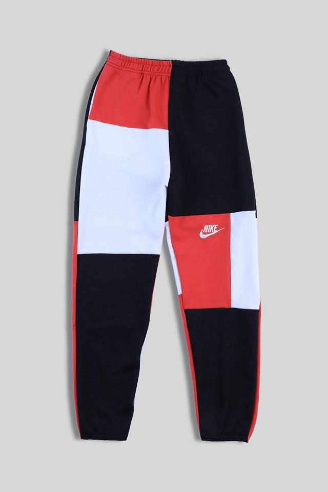 nike patchwork sweatpants