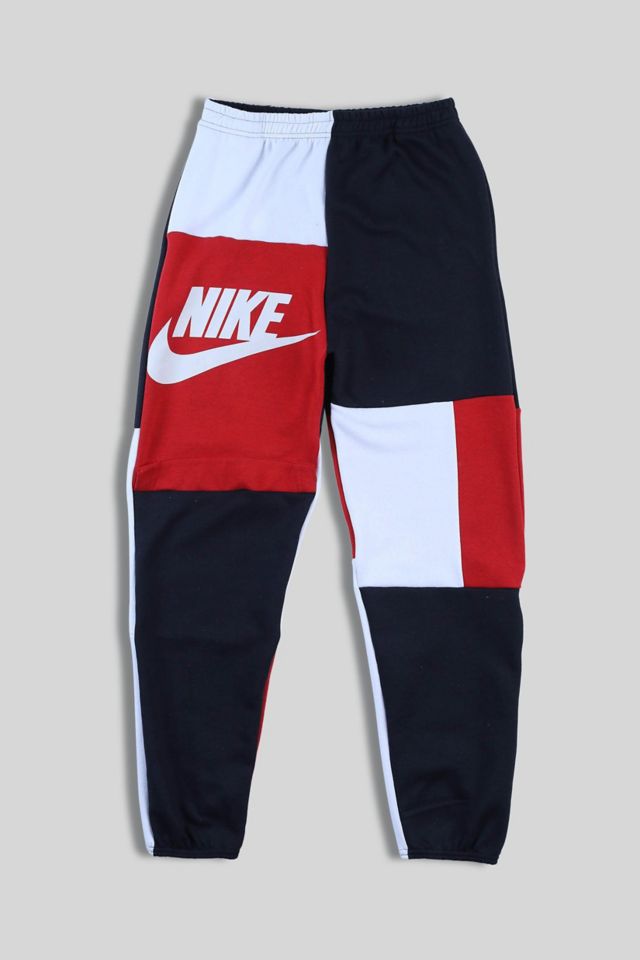 Patchwork sweatpants nike sale