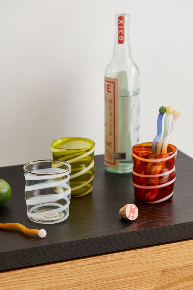 The Scout Lowball Glass - Olive main image 1