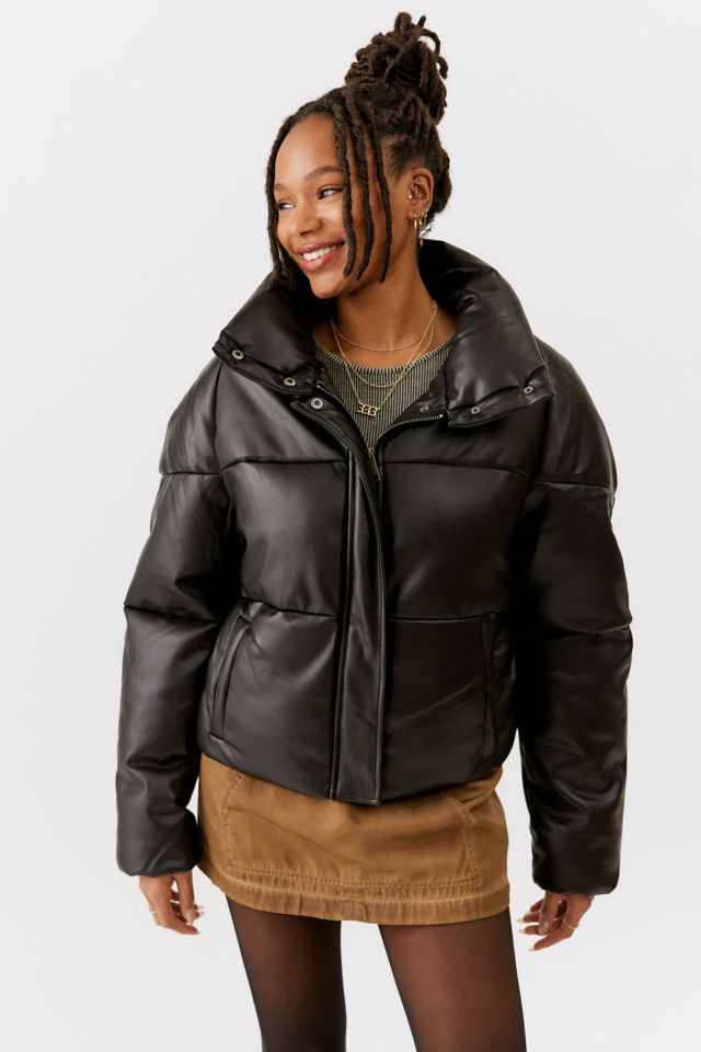 Apparis faux leather puffer on sale