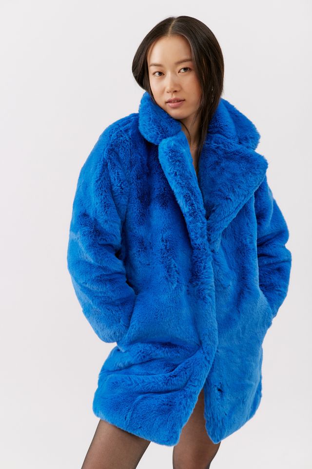 APPARIS Stella Faux Fur Coat | Urban Outfitters Canada