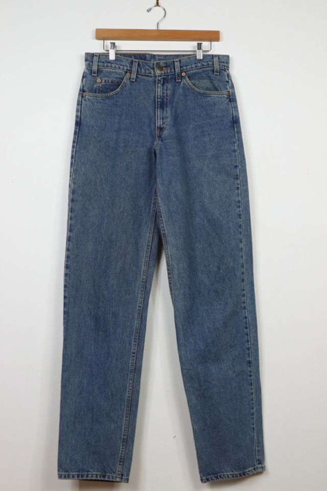 Vintage 550 Levi's Orange Tab Jeans (31x35.5) | Urban Outfitters
