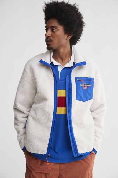 Polo Ralph Lauren Hi Pile Fleece Full Zip Jacket | Urban Outfitters