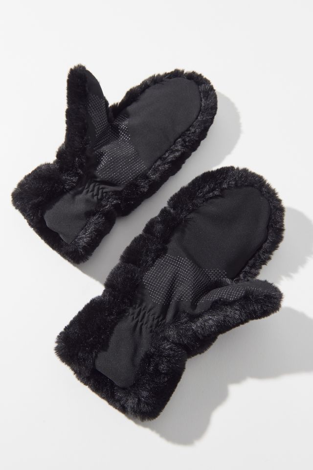 UGG Quilted Faux Fur Mitten #1