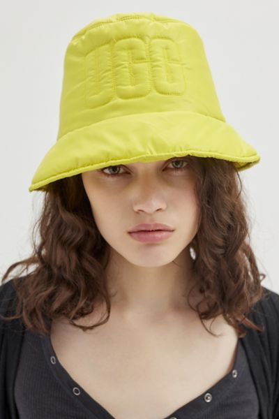 어그 버킷햇 (겨울 선물 추천) UGG AW Quilted Bucket Hat,Sunbeam