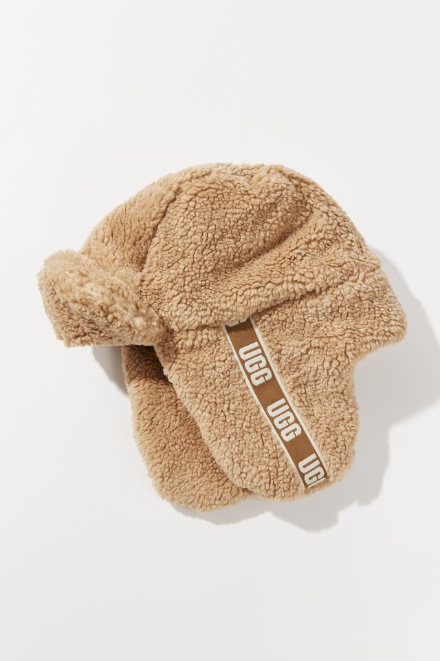 UGG Sherpa Puff Trapper Hat #1