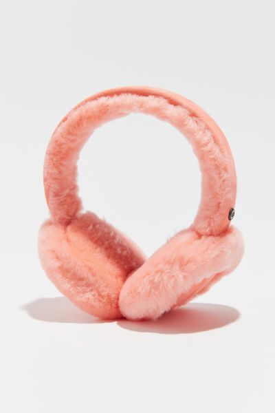 어그 털 귀마개 (겨울 선물 추천) UGG Sheepskin Wireless Headphone Earmuff,Starfish Pink
