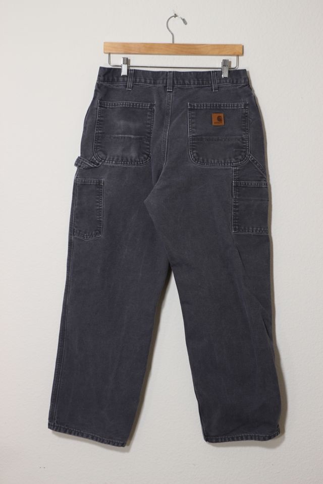 Vintage Carhartt Relaxed Fit Washed Carpenter Pants Urban Outfitters