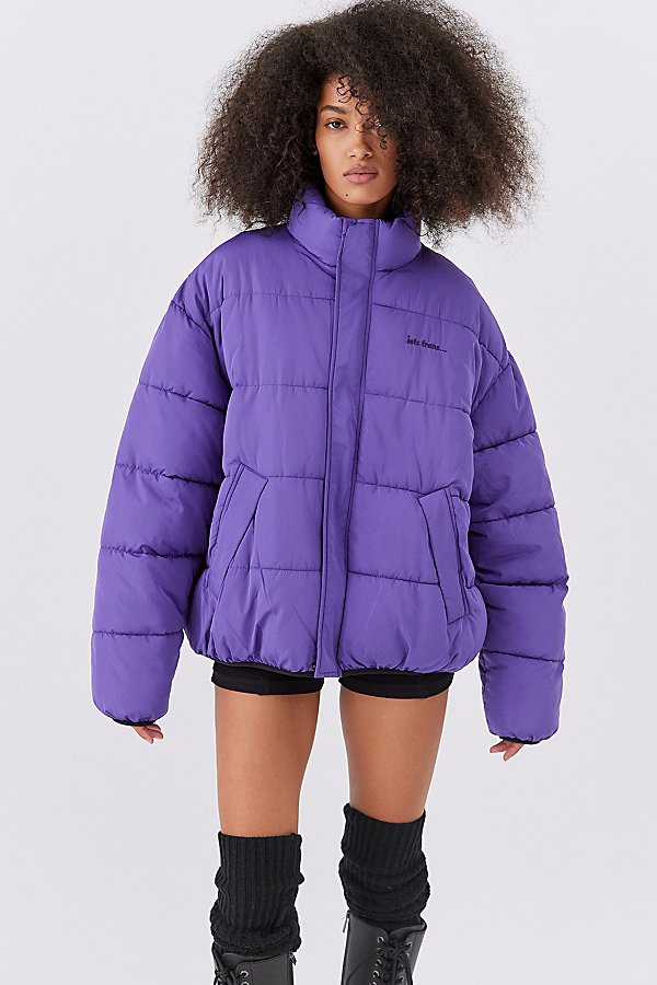 Iets Frans … Recycled Puffer Jacket In Purple | ModeSens