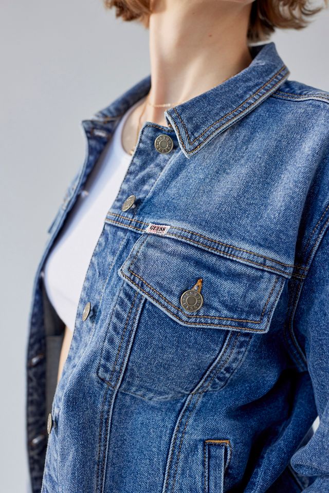 GUESS ORIGINALS Kit Oversized Denim Jacket #3