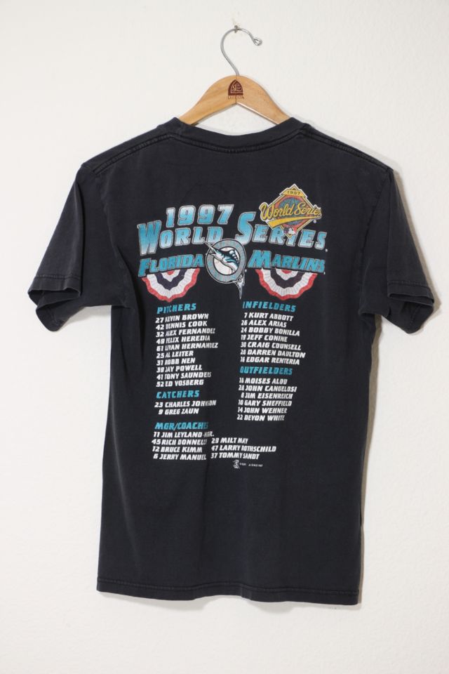 1997 Florida Marlins World Series Shirt — Nothing New