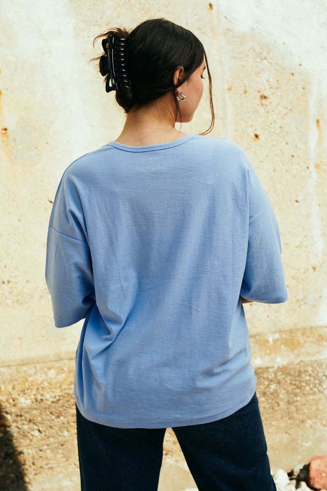 Drapey Wide Neck Fit Tee #2