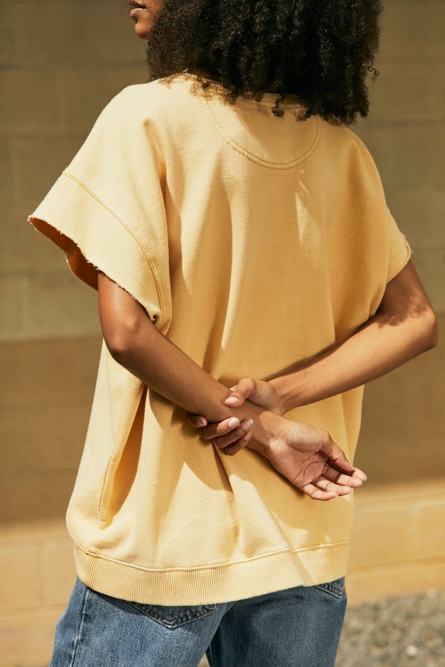 Sweatshirt à Manches Coupées #4