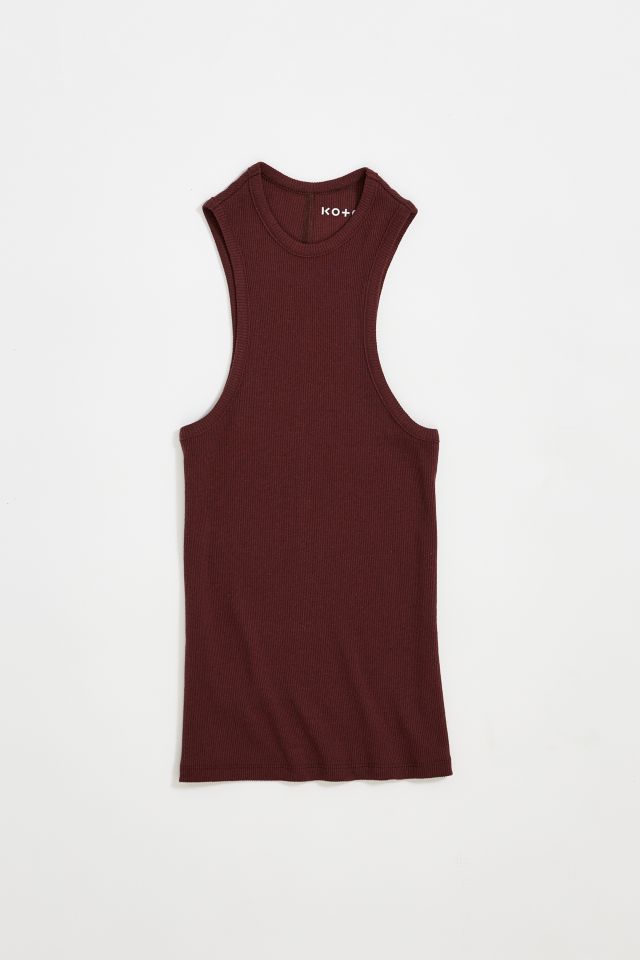 KOTO 01.003 Ribbed Tank Top | Urban Outfitters Canada
