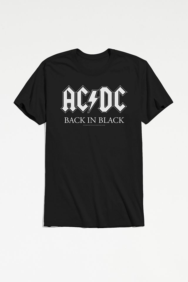 AC/DC Back In Black Tee | Urban Outfitters