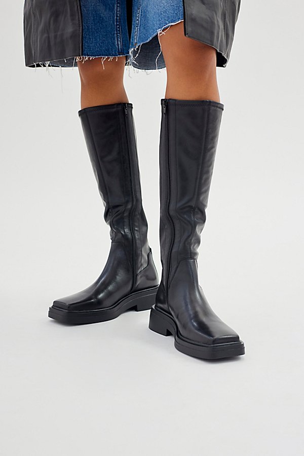 VAGABOND SHOEMAKERS EYRA TALL BOOT IN BLACK, WOMEN'S AT URBAN OUTFITTERS