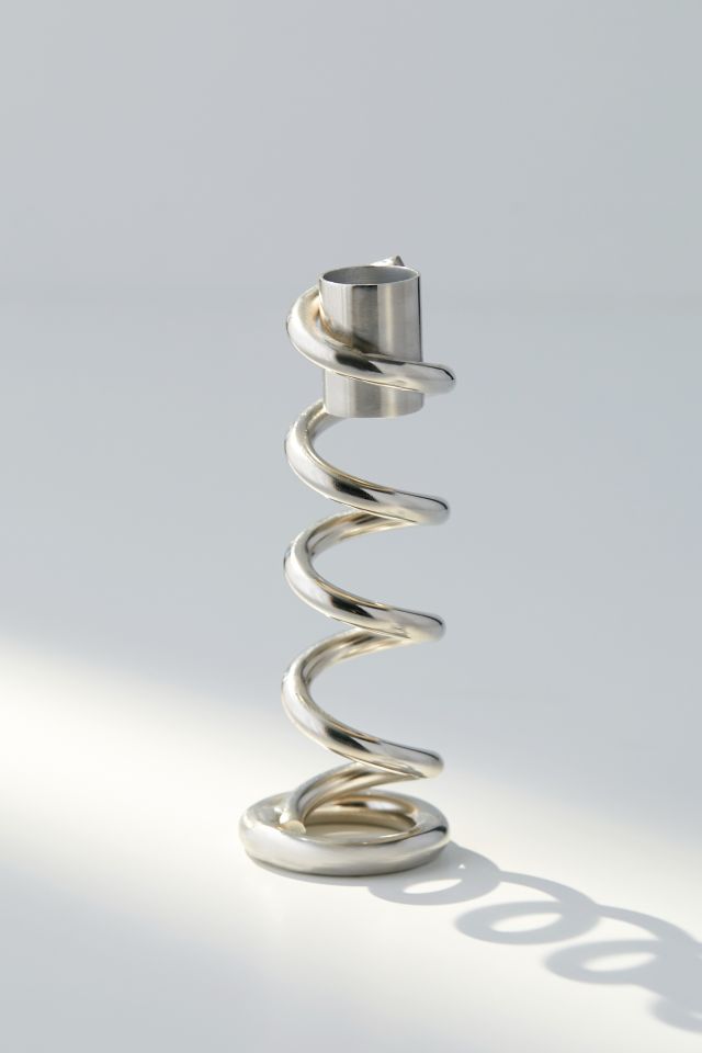 Porte-bougie fuselé spiralé #1