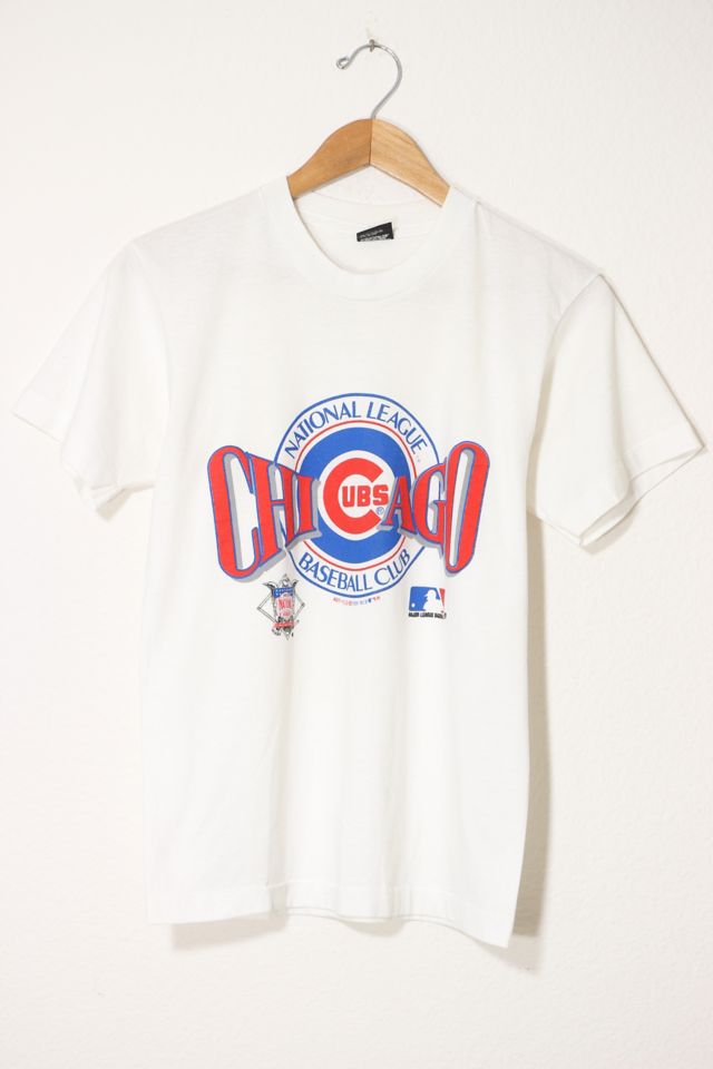 Vintage 1980s Official Chicago Cubs T Shirt by Rawlings Size