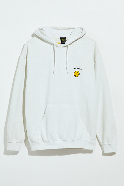 iets frans… X Smiley Puff Print Hoodie Sweatshirt | Urban Outfitters
