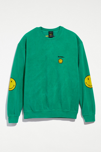 Iets Frans &hellip; X Smiley Elbow Print Crew Neck Sweatshirt In