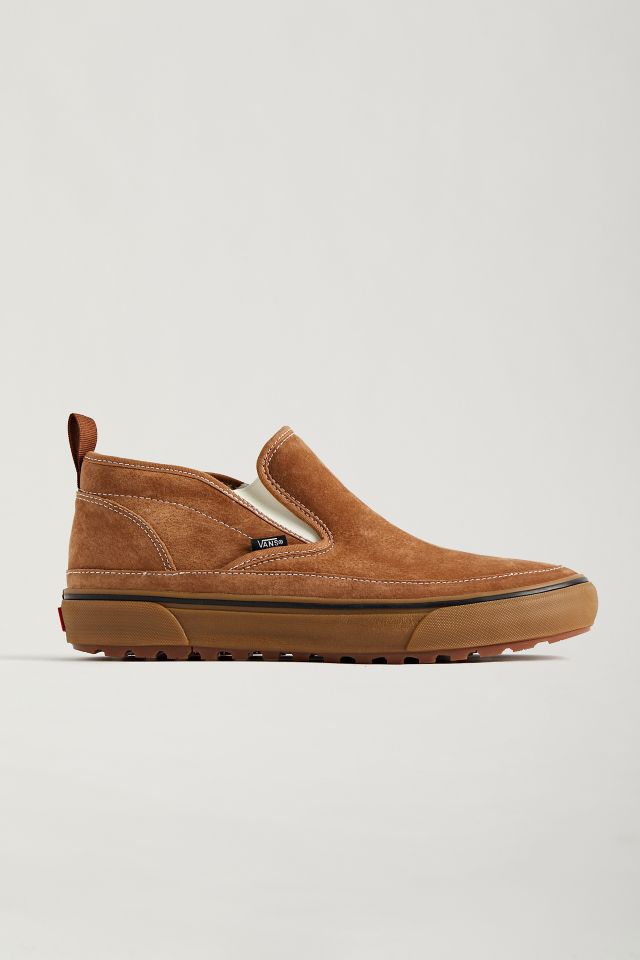 Vans suede slip store on boots