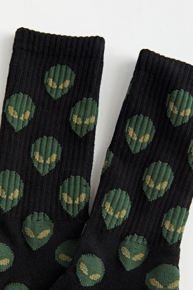 Alien Icon Crew Sock #1