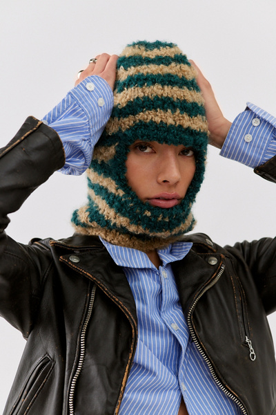 Urban outfitters Hand Crochet Balaclava Beanie new without tags THE SERIES Crochet Balaclava | Urban Outfitters Canada main image 3