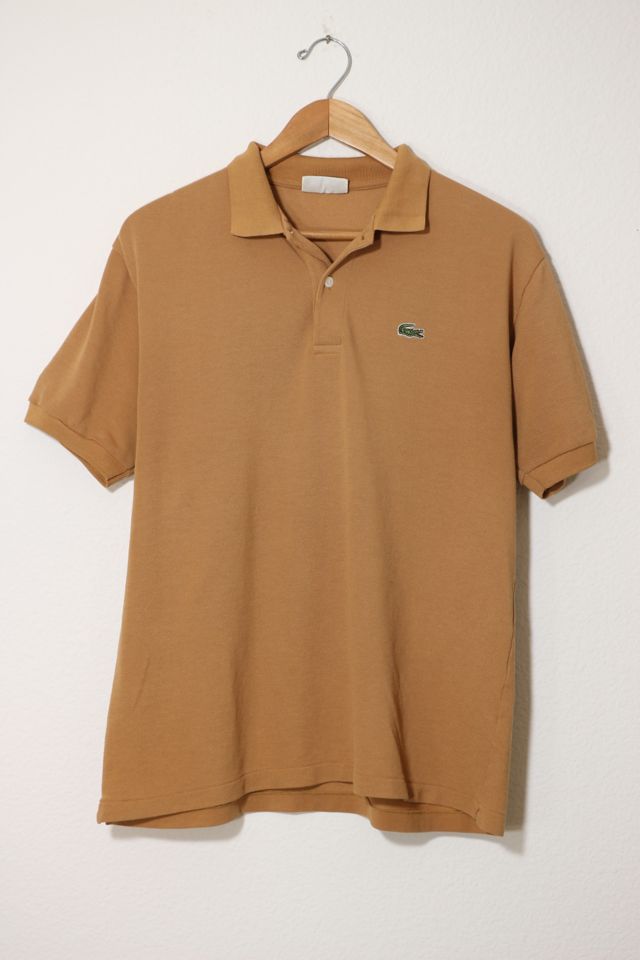 Vintage Chemise Lacoste Pique Polo Shirt Made in France | Urban Outfitters