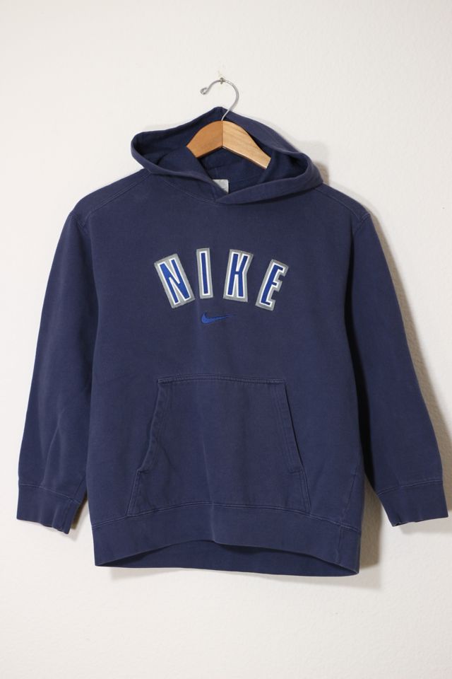 Vintage Nike Y2K Applique Hoodie Sweatshirt