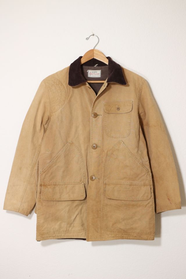 Vintage Sears Canvas Hunting Jacket Made in USA Urban Outfitters