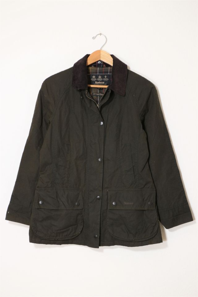Vintage Barbour Beadnell Wax Canvas Field Jacket Made in England ...