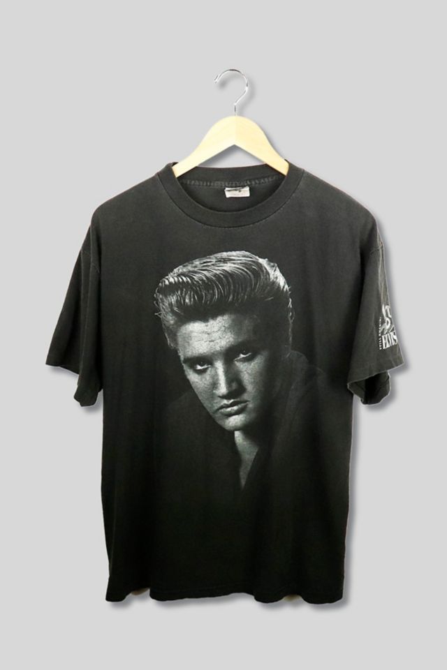 Frankie Collective Deadstock Elvis Presley Baby Tee In Black,at Urban  Outfitters